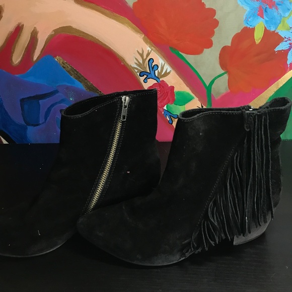 Seychelles Black tassel booties - Picture 4 of 4